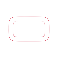 Objects Plates Ikea Fargklar Plate Rectangle Laser Cut Svg File, Free Vectors File
